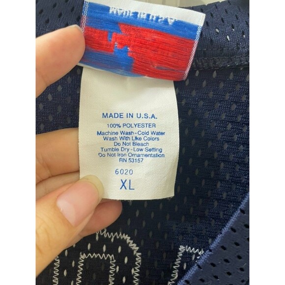 Vintage Baseball Jersey Authentic Majestic QUONG 23 With Patch USA FLAG XL - Picture 5 of 8